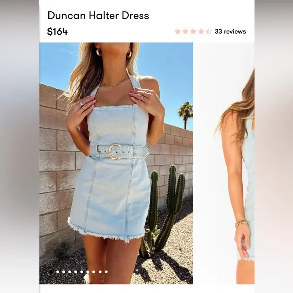 Show Me Your MuMu | Dresses | Show Me Your Mumu Jean Halter Dress | Poshmark Show Me Your MuMu | Dresses | Show Me Your Mumu Jean Halter Dress | Poshmark